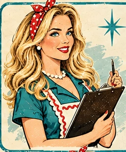 Vintage editorial illustration.